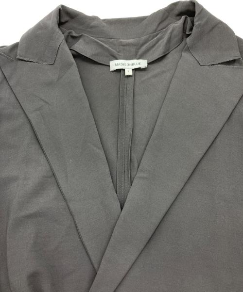MADISON BLUE（マディソンブルー）MADISON BLUE (マディソンブルー) DOLMAN SLEEVE JACKET チャコールグレー サイズ:1の古着・服飾アイテム