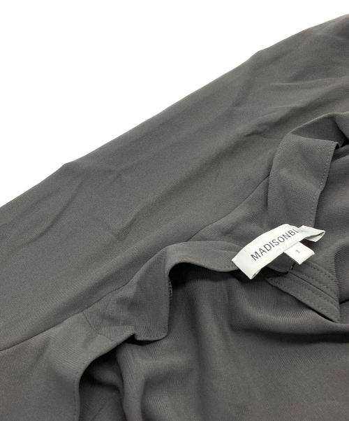 MADISON BLUE（マディソンブルー）MADISON BLUE (マディソンブルー) DOLMAN SLEEVE JACKET チャコールグレー サイズ:1の古着・服飾アイテム