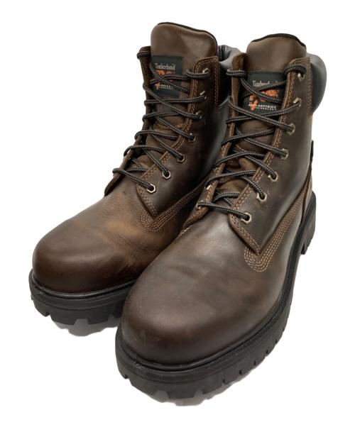Timberland PRO（N.ハリウッド）Timberland PRO (N.ハリウッド) Direct Attach 6 インチブーツ ブラウン サイズ:UK 11の古着・服飾アイテム