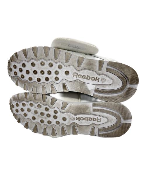 REEBOK（リーボック）REEBOK (リーボック) Hed Mayner (ヘド メイナー) ベルテッドホワイトレザースニーカー ホワイト サイズ:US11.5の古着・服飾アイテム