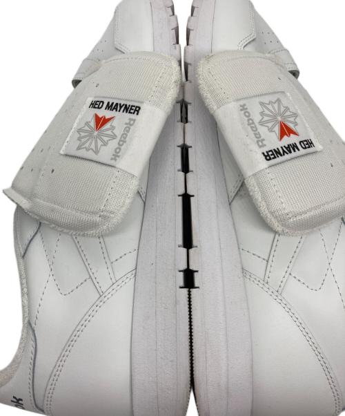 REEBOK（リーボック）REEBOK (リーボック) Hed Mayner (ヘド メイナー) ベルテッドホワイトレザースニーカー ホワイト サイズ:US11.5の古着・服飾アイテム