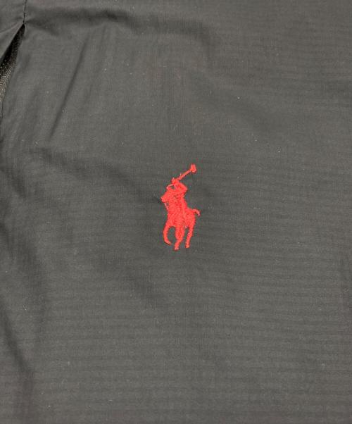 POLO RALPH LAUREN（ポロ・ラルフローレン）POLO RALPH LAUREN (ポロ・ラルフローレン) ポニー刺繍 中綿フーデッドジャケット ブラック サイズ:SPの古着・服飾アイテム