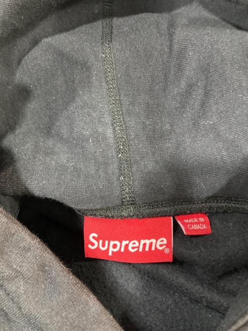 SUPREME（シュプリーム）Supreme (シュプリーム) S Logo Hooded Sweatshirt ブラック サイズ:Largeの古着・服飾アイテム