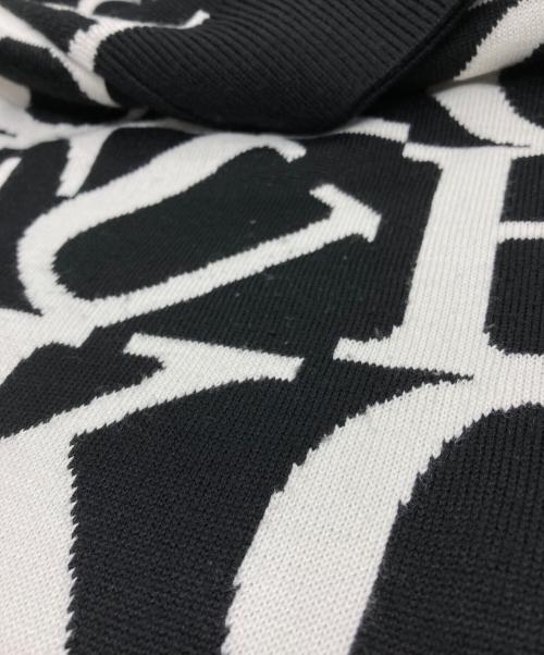 SUPREME（シュプリーム）Supreme (シュプリーム) Fuck Sweater ブラック×ホワイト サイズ:XLの古着・服飾アイテム