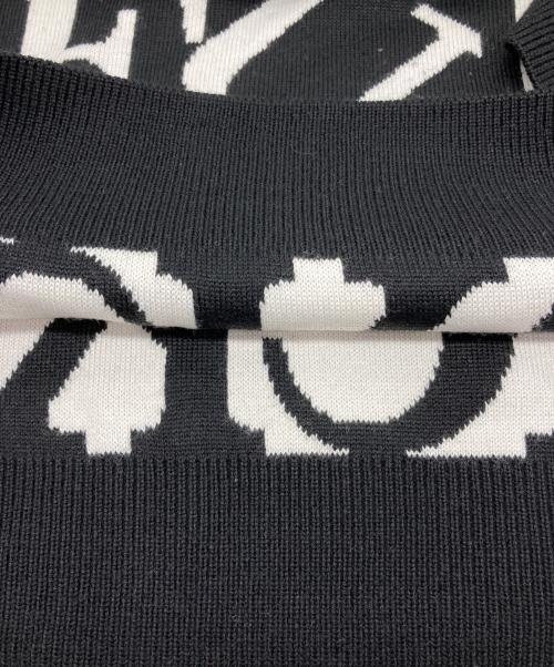 SUPREME（シュプリーム）Supreme (シュプリーム) Fuck Sweater ブラック×ホワイト サイズ:XLの古着・服飾アイテム