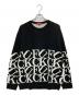Supreme（シュプリーム）の古着「Fuck Sweater」｜ブラック×ホワイト