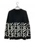 Supreme (シュプリーム) Fuck Sweater ブラック×ホワイト サイズ:XL：14000円