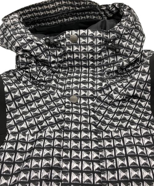 SUPREME（シュプリーム）SUPREME (シュプリーム) THE NORTH FACE (ザ ノース フェイス) Studded Mountain Light Jacket ブラック×ホワイト サイズ:Lの古着・服飾アイテム