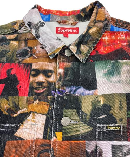 SUPREME（シュプリーム）SUPREME (シュプリーム) Nas DMX Collage Denim Chore Coat マルチカラー サイズ:Lの古着・服飾アイテム