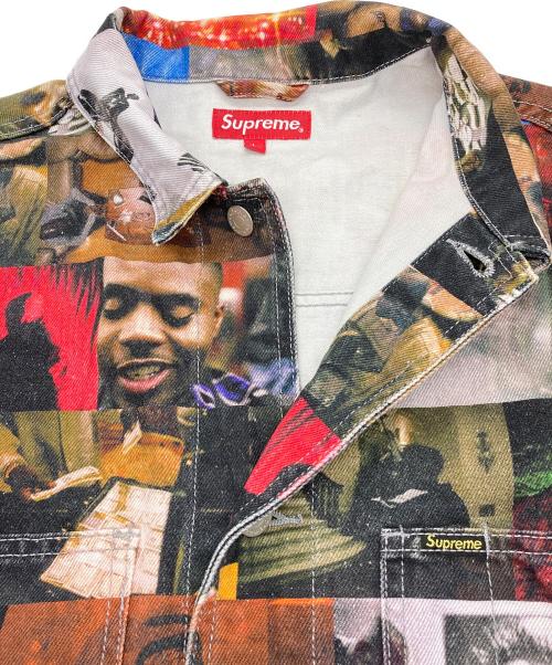 SUPREME（シュプリーム）SUPREME (シュプリーム) Nas DMX Collage Denim Chore Coat マルチカラー サイズ:Lの古着・服飾アイテム
