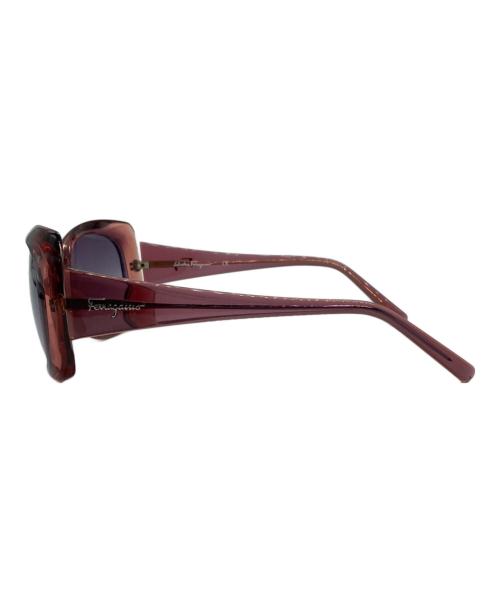 Salvatore Ferragamo（サルヴァトーレ フェラガモ）Salvatore Ferragamo (サルヴァトーレ フェラガモ) サングラス ピンク サイズ:60□16 140の古着・服飾アイテム