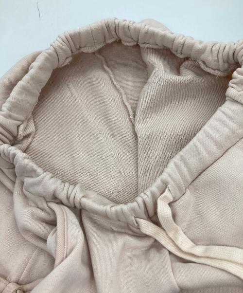 Candy Stripper（キャンディーストリッパー）Candy Stripper (キャンディーストリッパー) RIBBON HOLE SWEAT パンツ ピンクベージュ サイズ:Fの古着・服飾アイテム