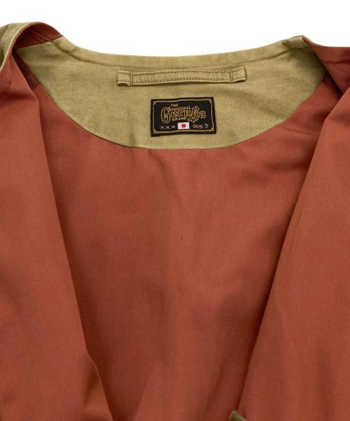 Geruga（ゲルガ）Geruga (ゲルガ) ノーカラーブルゾン カーキ サイズ:SIZE 3の古着・服飾アイテム