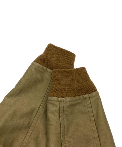 Geruga（ゲルガ）Geruga (ゲルガ) ノーカラーブルゾン カーキ サイズ:SIZE 3の古着・服飾アイテム
