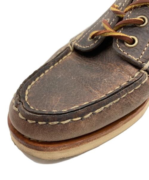 YUKETEN（ユケテン）YUKETEN (ユケテン) デッキシューズ ブラウン サイズ:SIZE 7の古着・服飾アイテム