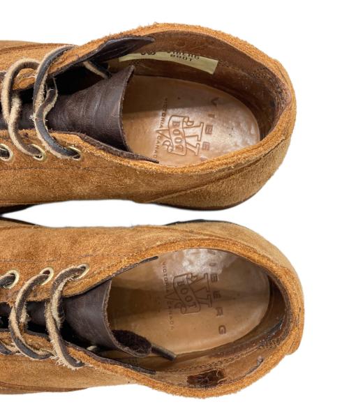 VIBERG（ヴァイバー）VIBERG (ヴァイバー) 245 Lace to Toe Oxford ROUGH OUT ブラウン サイズ:SIZE 5 1/2の古着・服飾アイテム