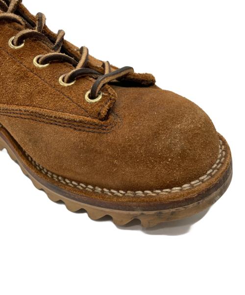 VIBERG（ヴァイバー）VIBERG (ヴァイバー) 245 Lace to Toe Oxford ROUGH OUT ブラウン サイズ:SIZE 5 1/2の古着・服飾アイテム