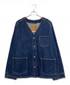 LEVI'S PReMIUMリーバイス プレミアム）の古着「ユニオン エンジニア カーディガン」｜インディゴ
