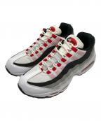 NIKEナイキ）の古着「AIR MAX 95 BIG BUBBLE PREMIUM」｜ホワイト×グレー×レッド
