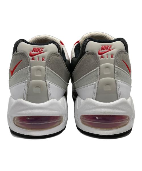 NIKE（ナイキ）NIKE (ナイキ) AIR MAX 95 BIG BUBBLE PREMIUM ホワイト×グレー×レッド サイズ:US 9.5の古着・服飾アイテム