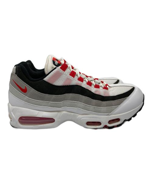 NIKE（ナイキ）NIKE (ナイキ) AIR MAX 95 BIG BUBBLE PREMIUM ホワイト×グレー×レッド サイズ:US 9.5の古着・服飾アイテム