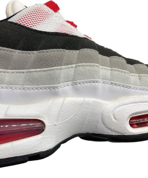 NIKE（ナイキ）NIKE (ナイキ) AIR MAX 95 BIG BUBBLE PREMIUM ホワイト×グレー×レッド サイズ:US 9.5の古着・服飾アイテム