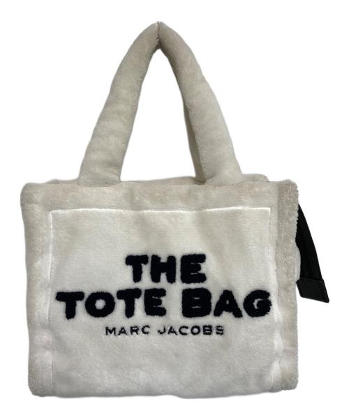MARC JACOBS（マークジェイコブス）MARC JACOBS (マークジェイコブス) THE TERRY MINI TOTE BAG ホワイトの古着・服飾アイテム
