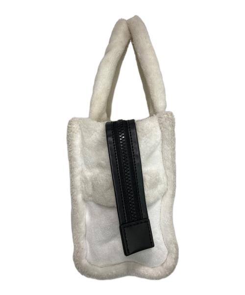 MARC JACOBS（マークジェイコブス）MARC JACOBS (マークジェイコブス) THE TERRY MINI TOTE BAG ホワイトの古着・服飾アイテム