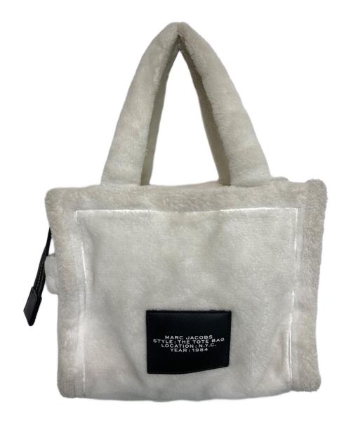 MARC JACOBS（マークジェイコブス）MARC JACOBS (マークジェイコブス) THE TERRY MINI TOTE BAG ホワイトの古着・服飾アイテム