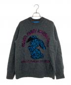 COACHコーチ）の古着「The Lil Nas X Drop Bunny Sweater」｜グレー