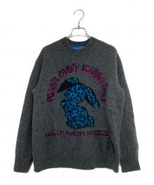 COACH（コーチ）の古着「The Lil Nas X Drop Bunny Sweater」｜グレー