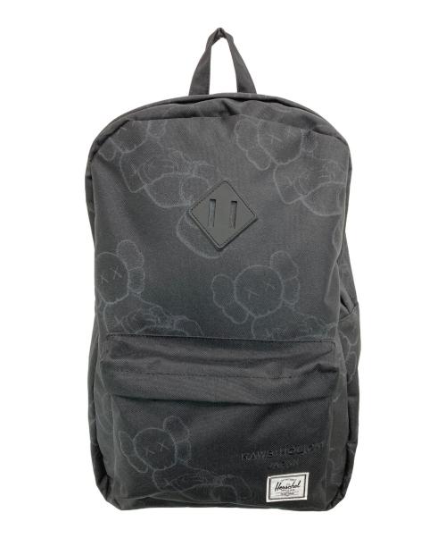 Herschel Supply（ハーシェルサプライ）Herschel Supply (ハーシェルサプライ) KAWS (カウズ) バックパック ブラックの古着・服飾アイテム