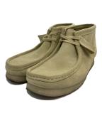 CLARKSクラークス）の古着「Wallabee Boots 'Beige Suede'」｜ベージュ