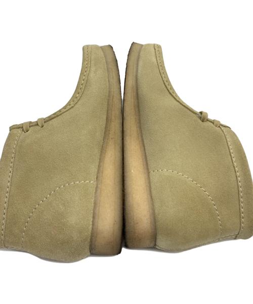 CLARKS（クラークス）CLARKS (クラークス) Wallabee Boots 'Beige Suede' ベージュ サイズ:US 9Mの古着・服飾アイテム
