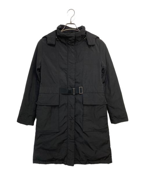 theory（セオリー）theory (セオリー) フーデッドダウンコート ブラック サイズ:Pの古着・服飾アイテム