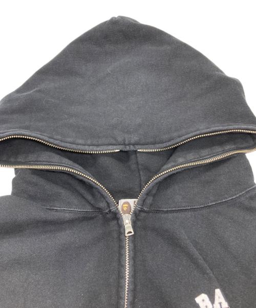 A BATHING APE（アベイシングエイプ）A BATHING APE (アベイシングエイプ) College Relaxed Fit Full Zip ブラック サイズ:2XLの古着・服飾アイテム