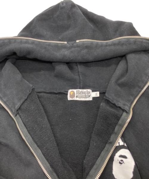 A BATHING APE（アベイシングエイプ）A BATHING APE (アベイシングエイプ) College Relaxed Fit Full Zip ブラック サイズ:2XLの古着・服飾アイテム