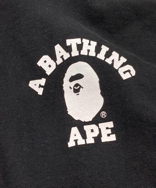 A BATHING APE（アベイシングエイプ）A BATHING APE (アベイシングエイプ) College Relaxed Fit Full Zip ブラック サイズ:2XLの古着・服飾アイテム