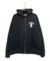 A BATHING APE（アベイシングエイプ）の古着「College Relaxed Fit Full Zip」｜ブラック