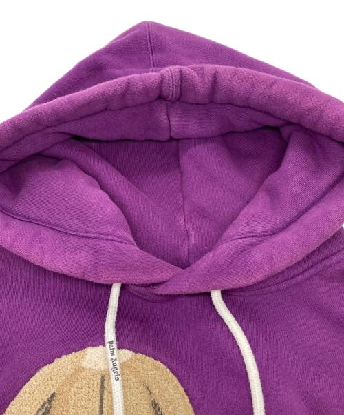 Palm Angels（パーム エンジェルス）Palm Angels (パーム エンジェルス) Bear Hoodie パープル サイズ:XLの古着・服飾アイテム