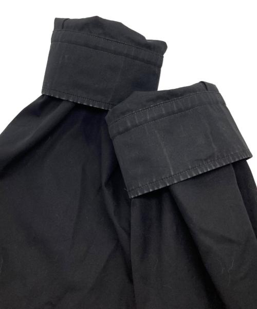 BALENCIAGA（バレンシアガ）BALENCIAGA (バレンシアガ) バックロゴオーバーサイズシャツ ブラック サイズ:36の古着・服飾アイテム
