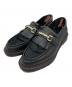 Dr.Martens（ドクターマーチン）の古着「ADRIAN SNAFFLE CNY ハラコタッセルローファー」｜ブラック×レッド