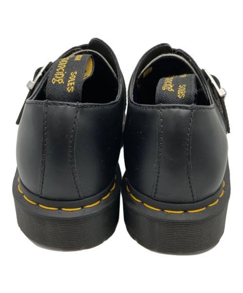 Dr.Martens（ドクターマーチン）Dr.Martens (ドクターマーチン) RAMSEY MONK レオパードシューズ ブラック×ベージュ サイズ:UK8の古着・服飾アイテム