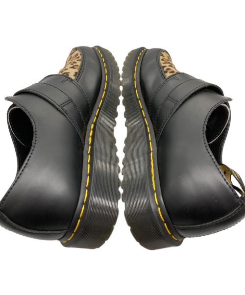 Dr.Martens（ドクターマーチン）Dr.Martens (ドクターマーチン) RAMSEY MONK レオパードシューズ ブラック×ベージュ サイズ:UK8の古着・服飾アイテム