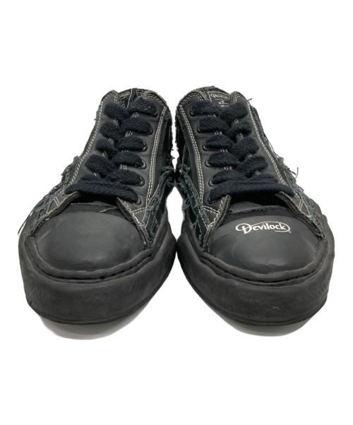 Maison MIHARA YASUHIRO（メゾン ミハラ ヤスヒロ）Maison MIHARA YASUHIRO (メゾン ミハラ ヤスヒロ) Devilock (デヴィロック) PETERSON ローカットスニーカー ブラック サイズ:42の古着・服飾アイテム