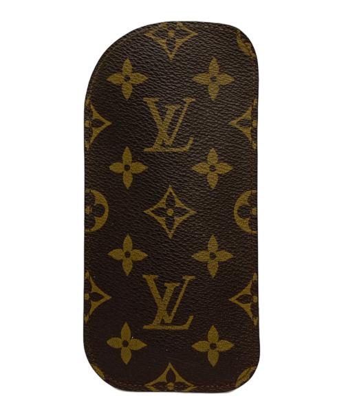 LOUIS VUITTON（ルイ ヴィトン）LOUIS VUITTON (ルイ ヴィトン) エテュイ・リュネット サーンプル ブラウンの古着・服飾アイテム