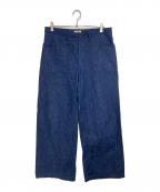 INTERIMインテリム）の古着「1940'S WW2 US.NAVY SELVEDGE NEP DENIM TROUSER」｜インディゴ