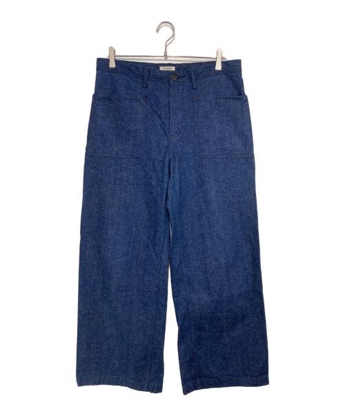 INTERIM（インテリム）INTERIM (インテリム) 1940'S WW2 US.NAVY SELVEDGE NEP DENIM TROUSER インディゴ サイズ:5の古着・服飾アイテム