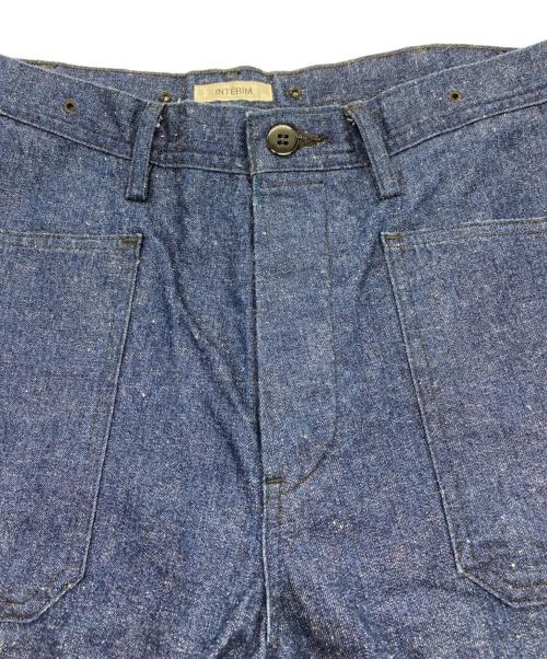 INTERIM（インテリム）INTERIM (インテリム) 1940'S WW2 US.NAVY SELVEDGE NEP DENIM TROUSER インディゴ サイズ:5の古着・服飾アイテム