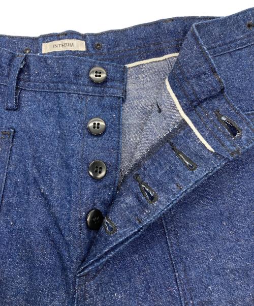 INTERIM（インテリム）INTERIM (インテリム) 1940'S WW2 US.NAVY SELVEDGE NEP DENIM TROUSER インディゴ サイズ:5の古着・服飾アイテム